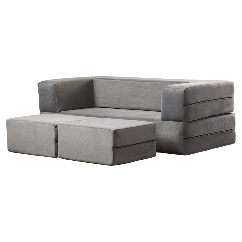 Eugene Modular Loveseat & Ottoman Sleeper & Reviews AllModern